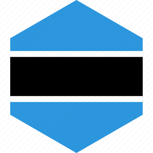 Botswana Flag Transparent Background