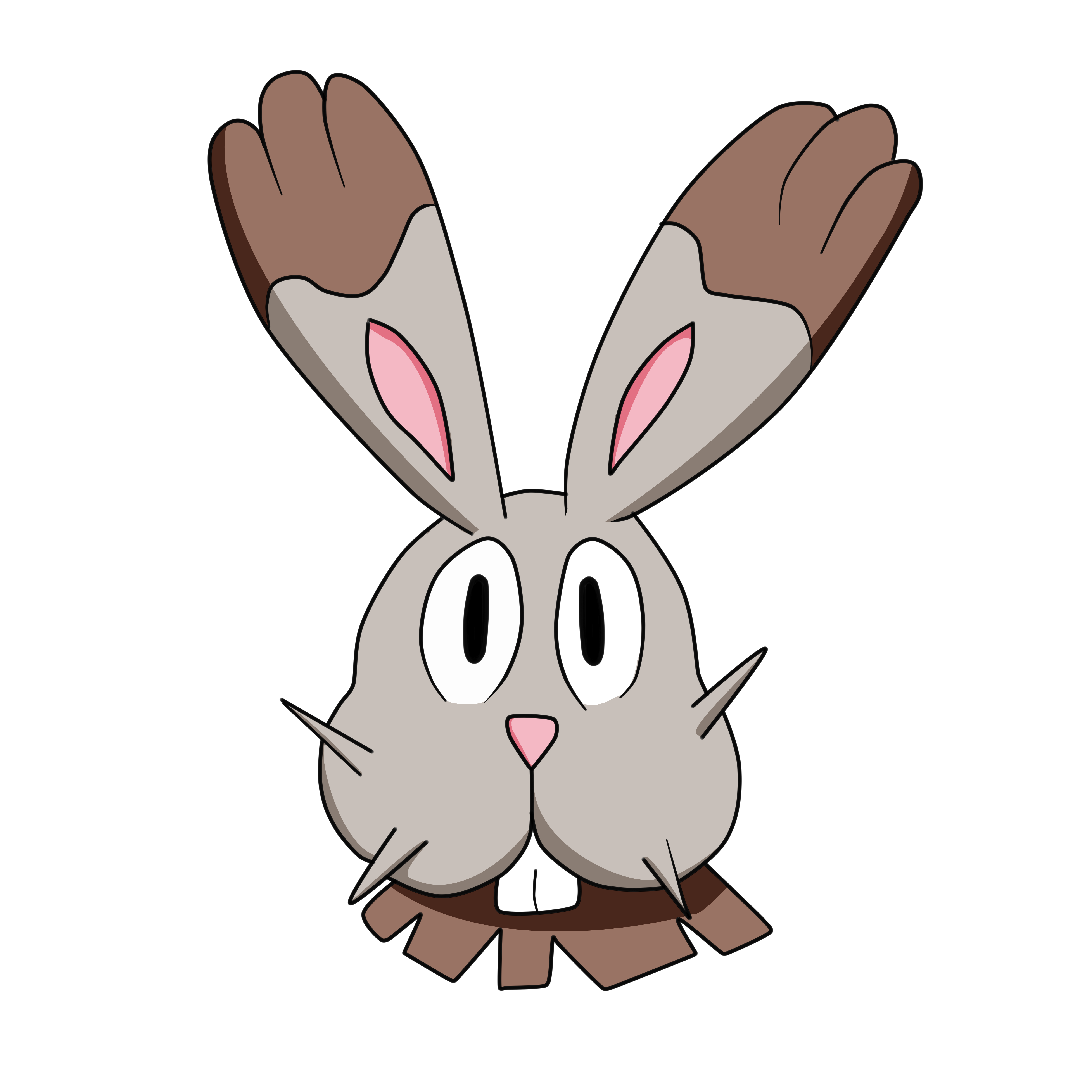 Bunnelby Pokemon PNG HD Images