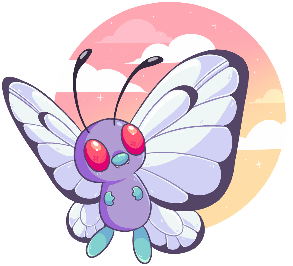 Butterfree Pokemon Transparent PNG