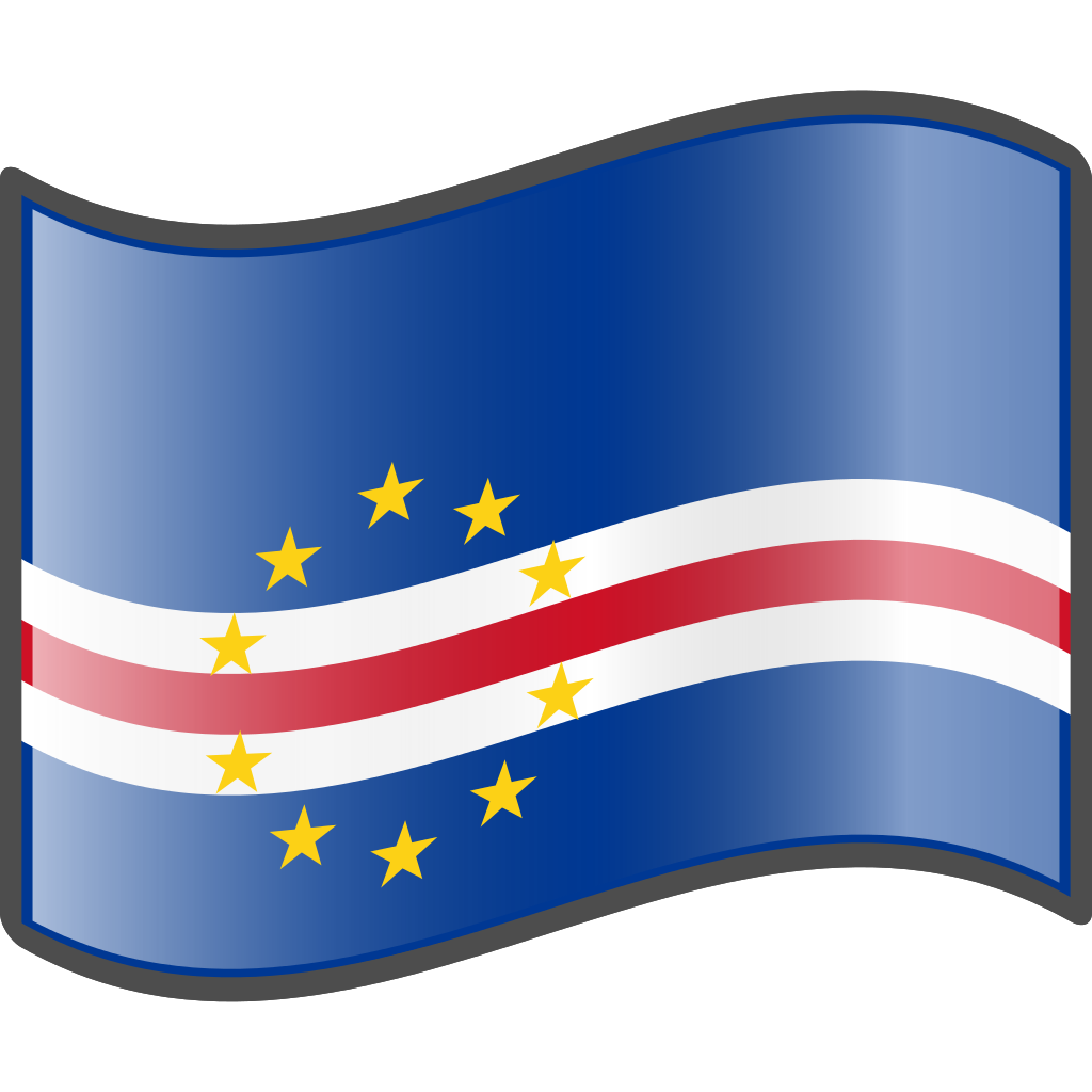 Cabo Verde Flag PNG Clipart Background
