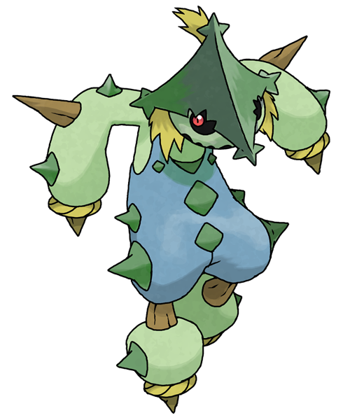 Cacturne Pokemon PNG Background
