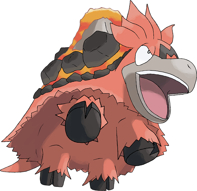 Camerupt Pokemon PNG HD Quality