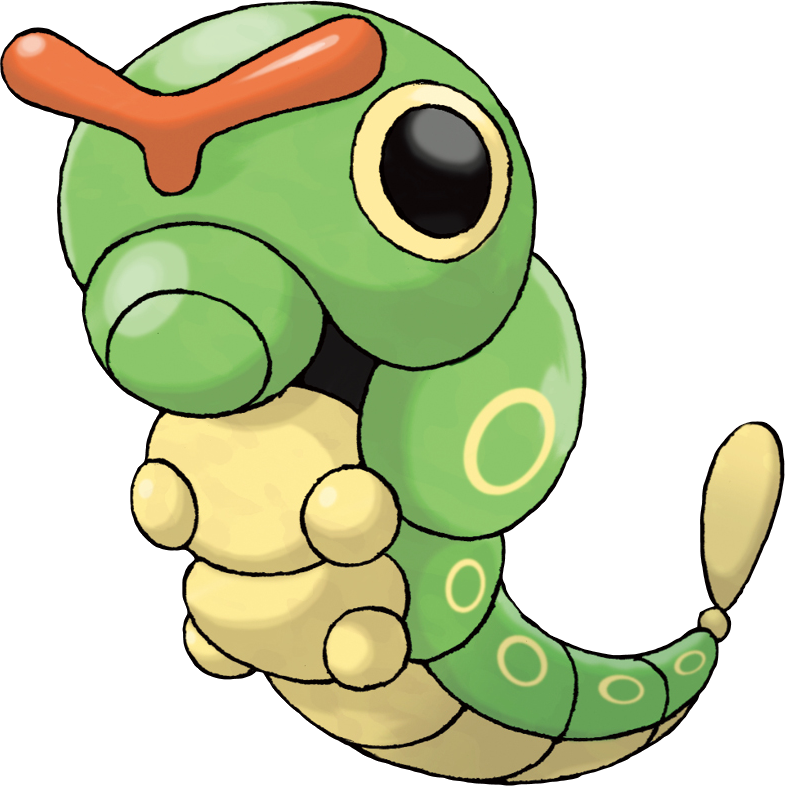 Caterpie Pokemon Free PNG