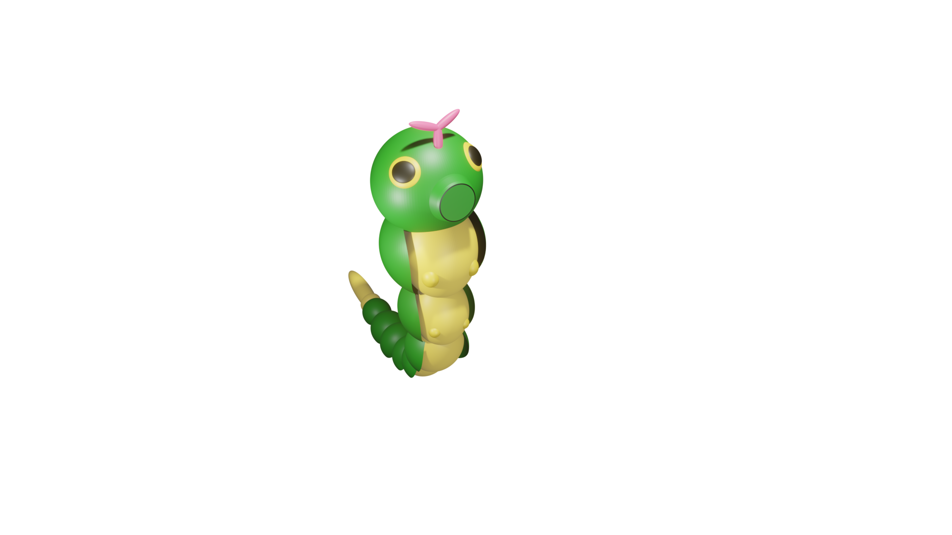 Caterpie Pokemon PNG Clipart Background