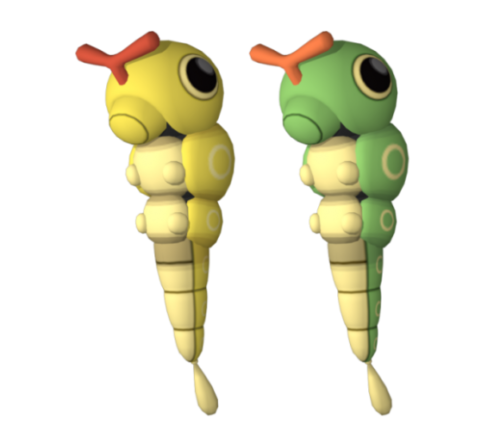 Caterpie Pokemon PNG Free File Download