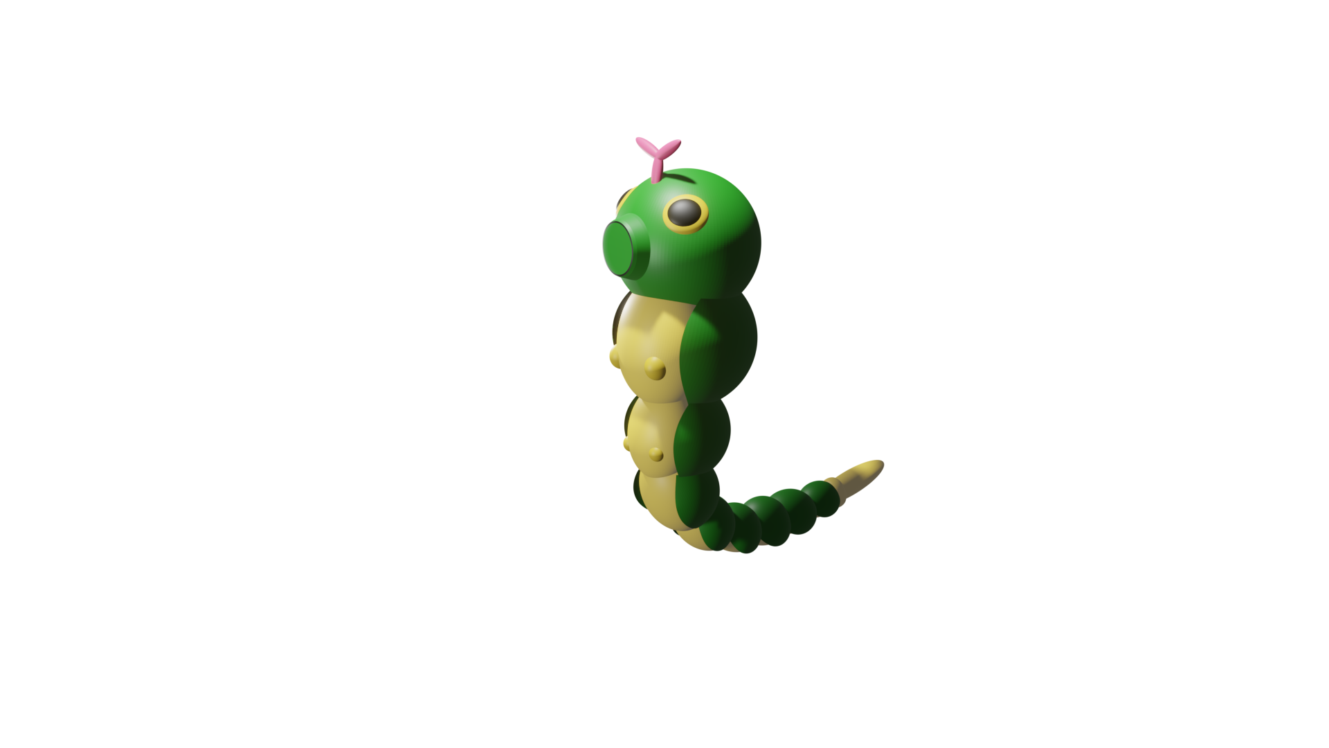 Caterpie Pokemon Transparent Free PNG