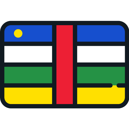 Central African Republic Flag No Background