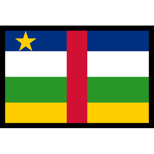Central African Republic Flag PNG Free File Download
