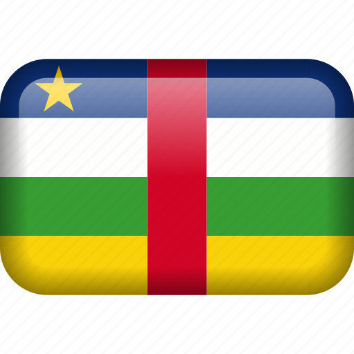 Central African Republic Flag PNG HD Quality