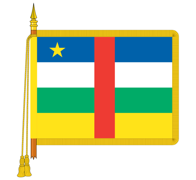 Central African Republic Flag PNG Images HD