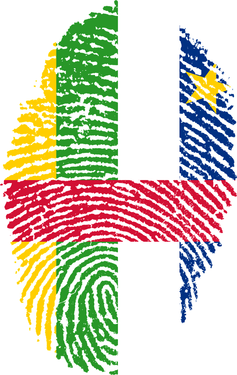 Central African Republic Flag PNG Photos