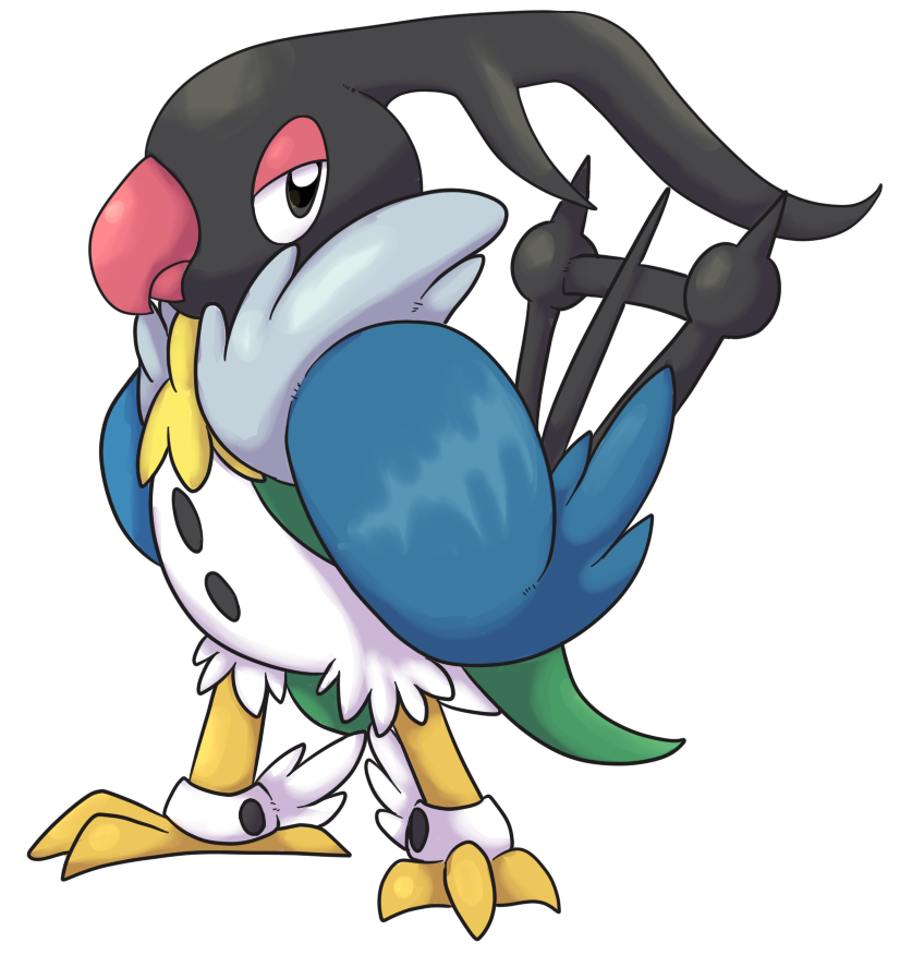 Chatot Pokemon PNG Pic Background