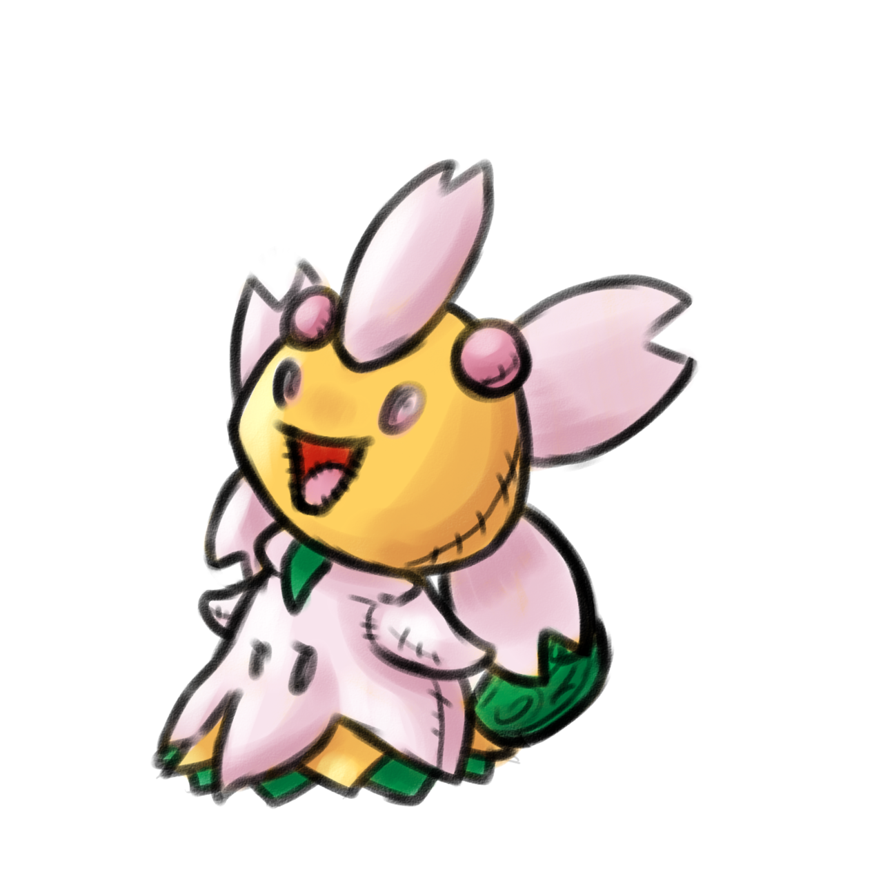 Cherrim Pokemon PNG Clipart Background