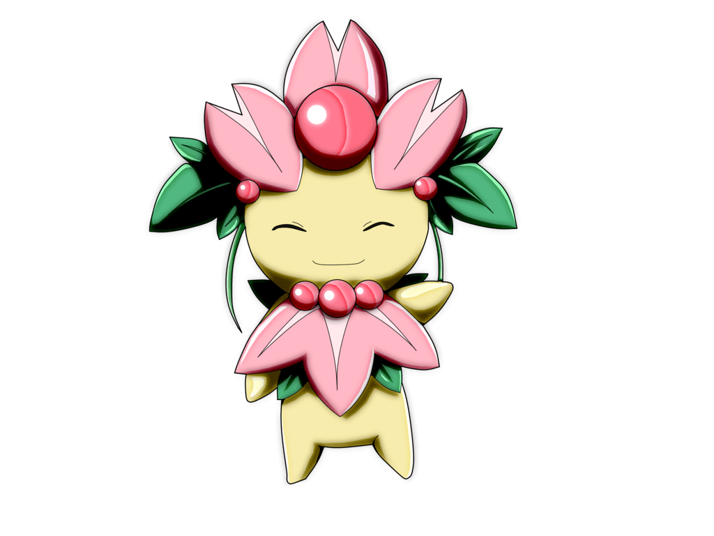 Cherrim Pokemon PNG HD Free File Download