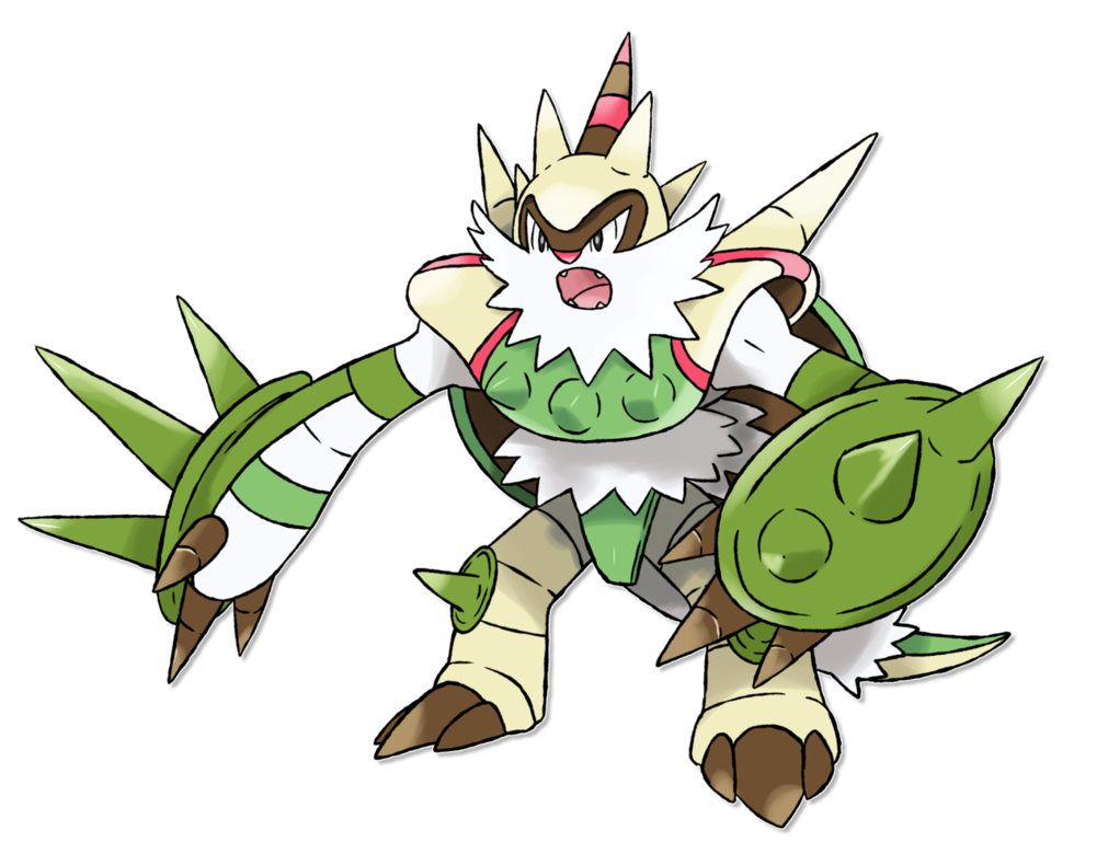 Chesnaught Pokemon Transparent Free PNG