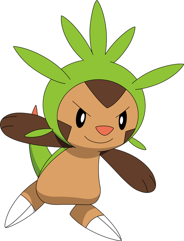Chespin Pokemon PNG Background