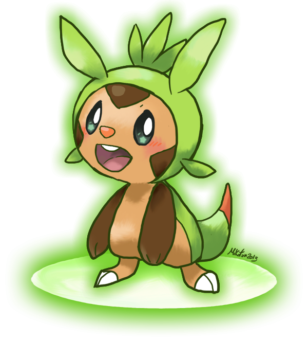 Chespin Pokemon PNG Clipart Background