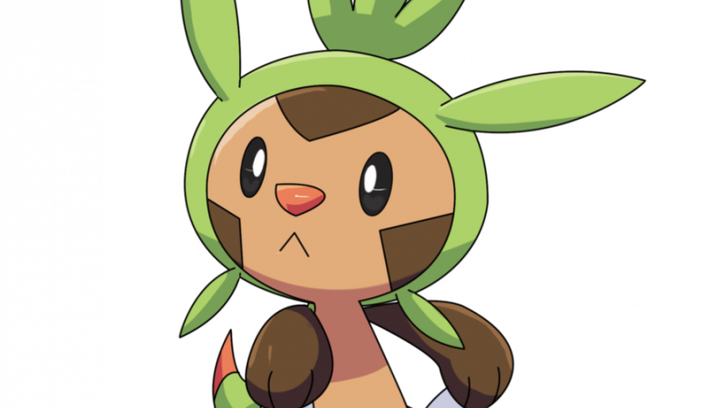 Chespin Pokemon PNG Free File Download