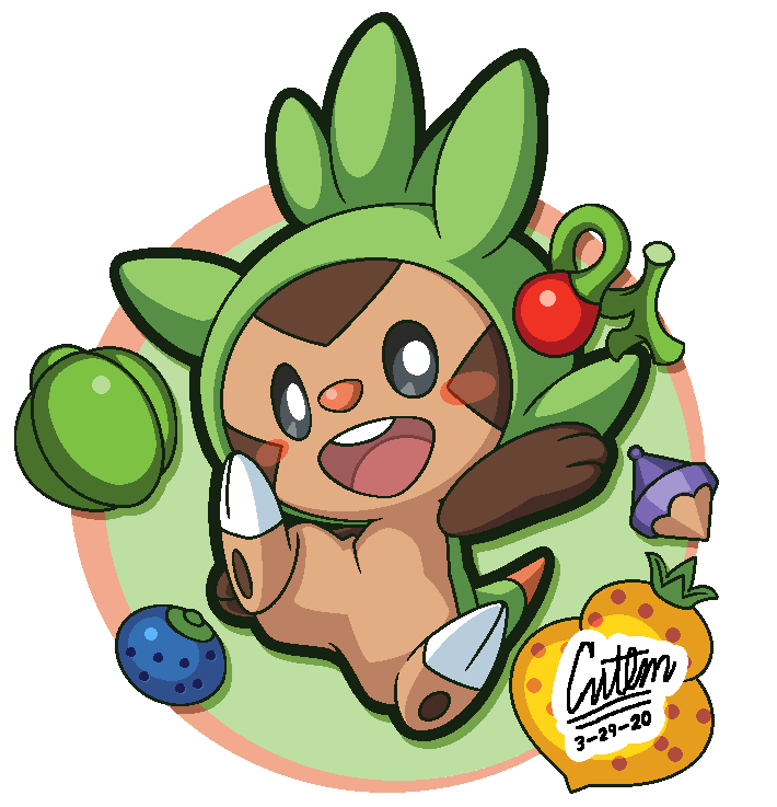 Chespin Pokemon Transparent Free PNG