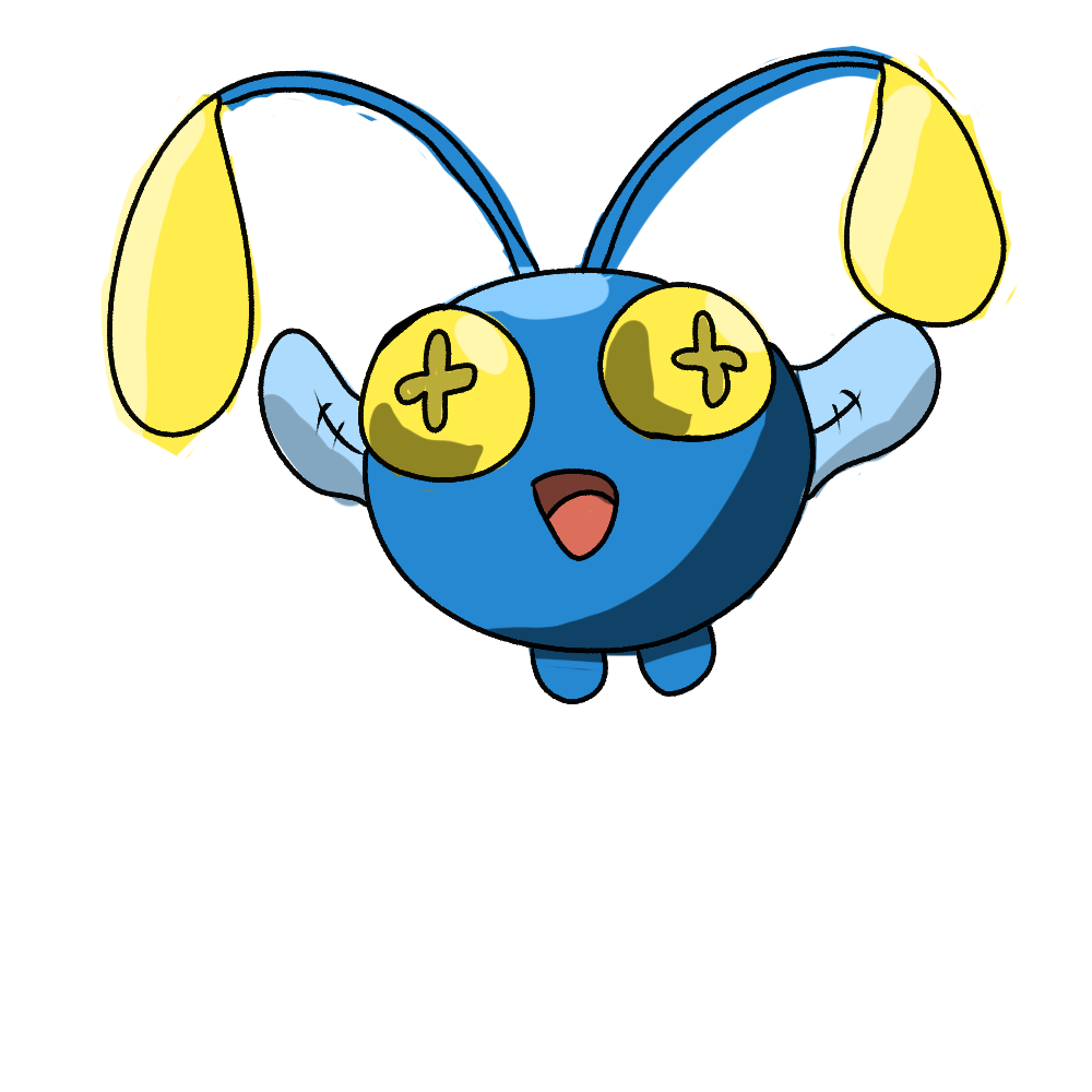 Chinchou Pokemon PNG Clipart Background