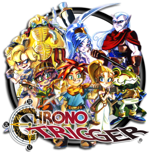 Chrono Trigger Logo Background PNG