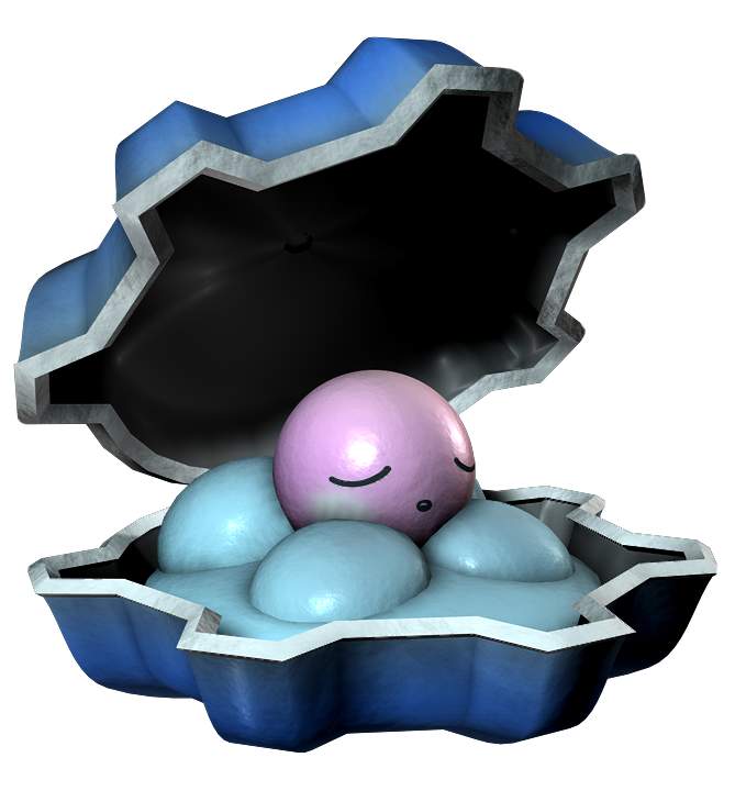 Clamperl Pokemon Free PNG