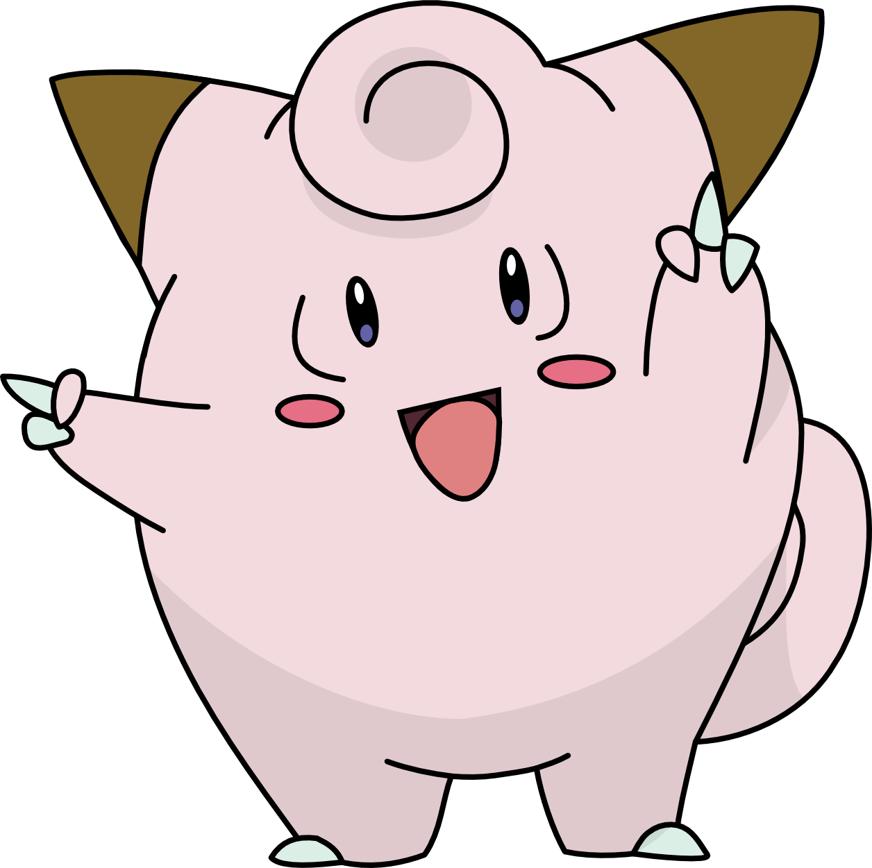 Clefable Pokemon PNG Free File Download