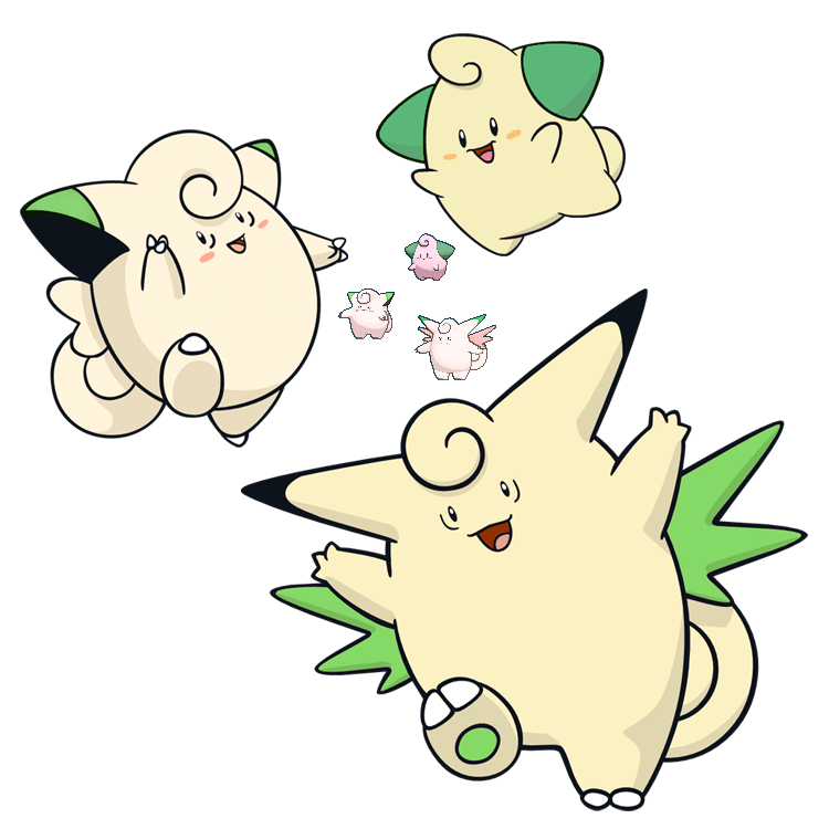 Clefable Pokemon PNG HD Free File Download