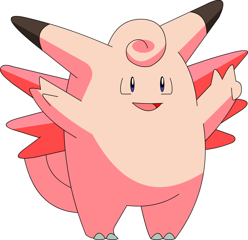 Clefable Pokemon PNG HD Quality