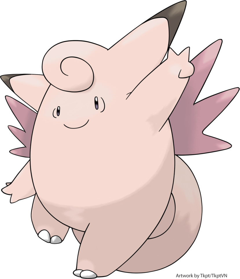 Clefable Pokemon PNG Photo Image