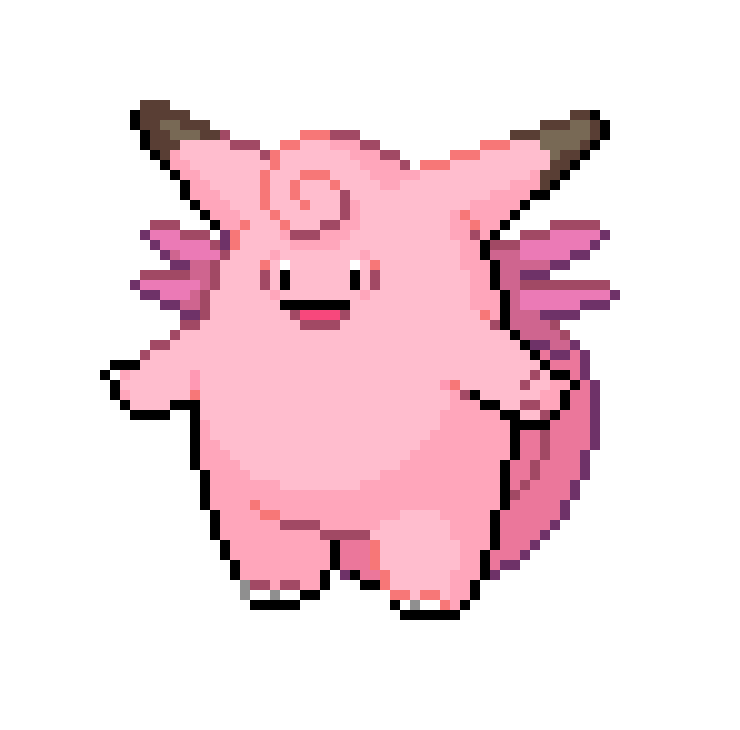 Clefable Pokemon PNG Photos