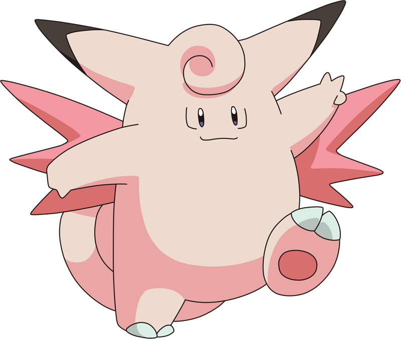 Clefable Pokemon PNG Pic Background