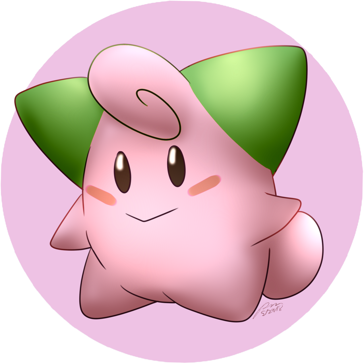 Cleffa Pokemon PNG Clipart Background