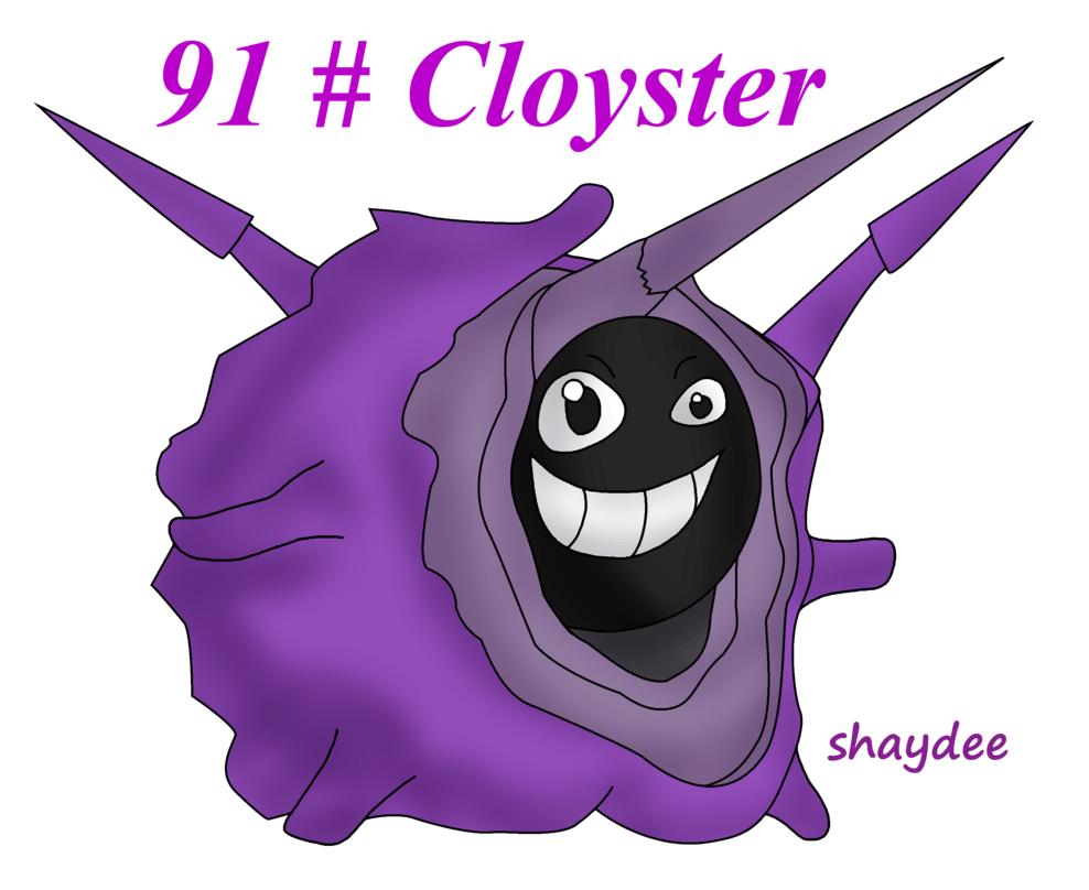 Cloyster Pokemon Transparent Images