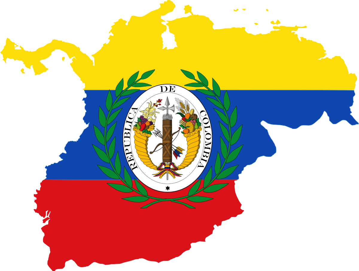 Colombia Flag Background PNG Image