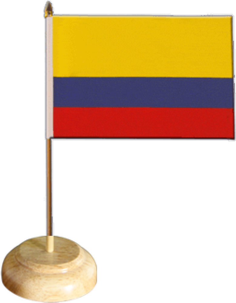 Colombia Flag Background PNG
