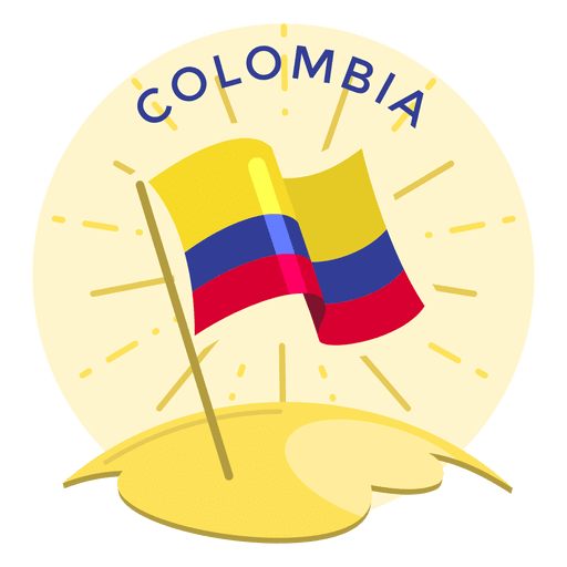 Colombia Flag PNG Background