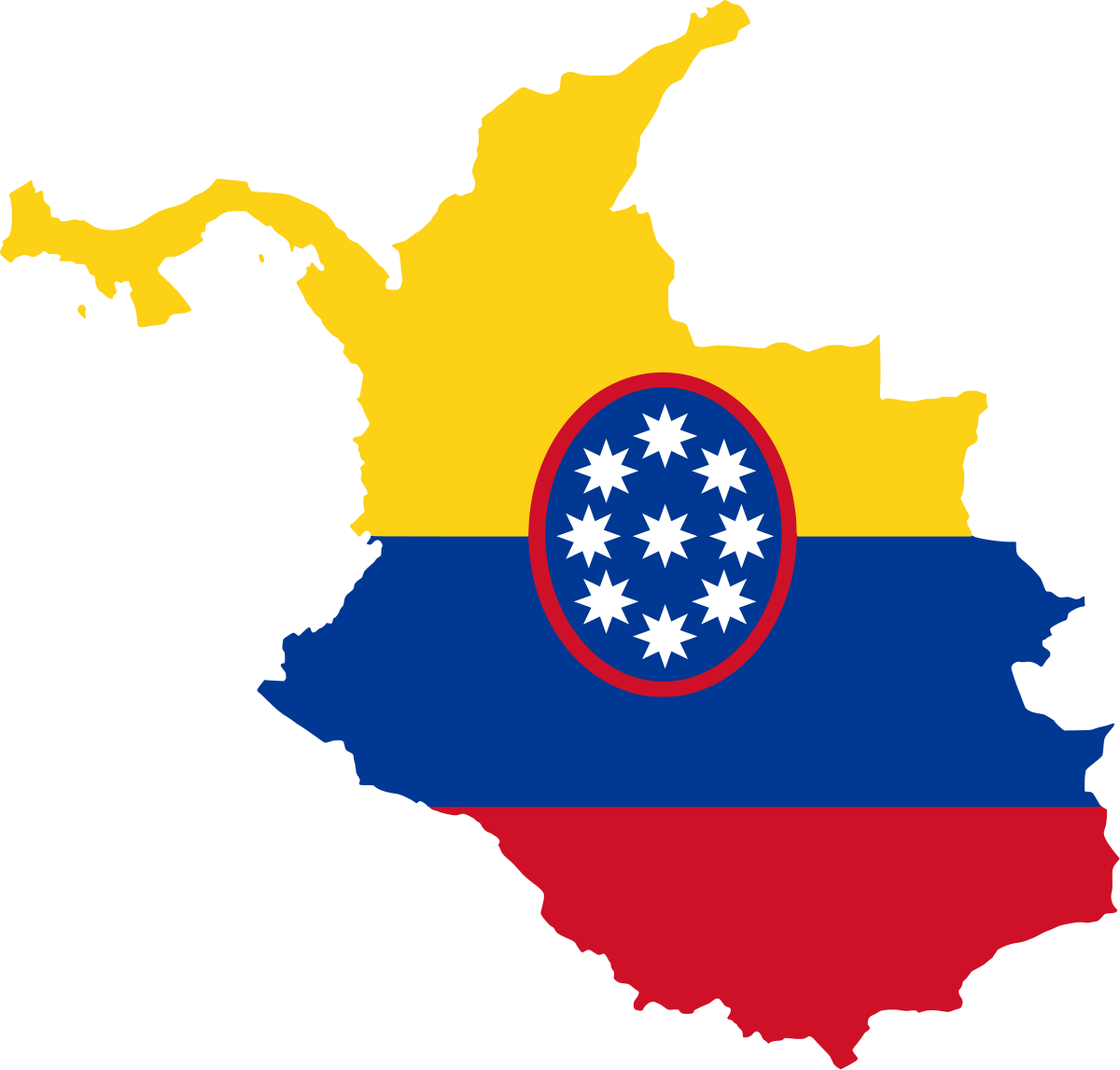 Colombia Flag Transparent Background