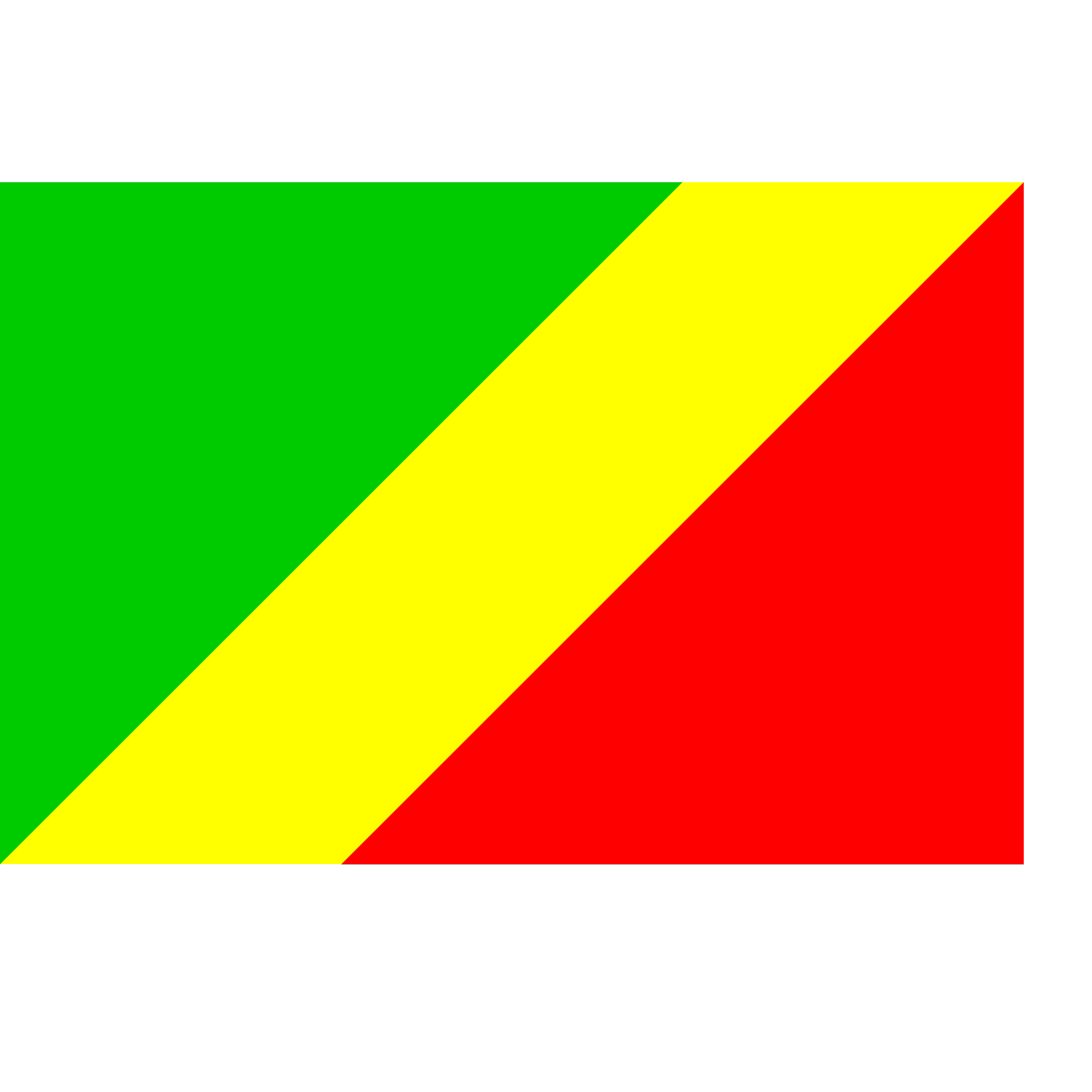 Congo Flag Transparent File