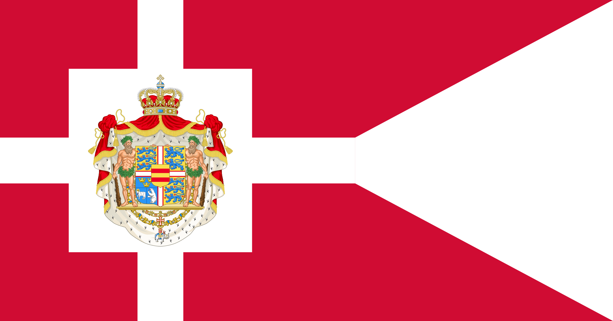 Copenhagen Flag PNG Background