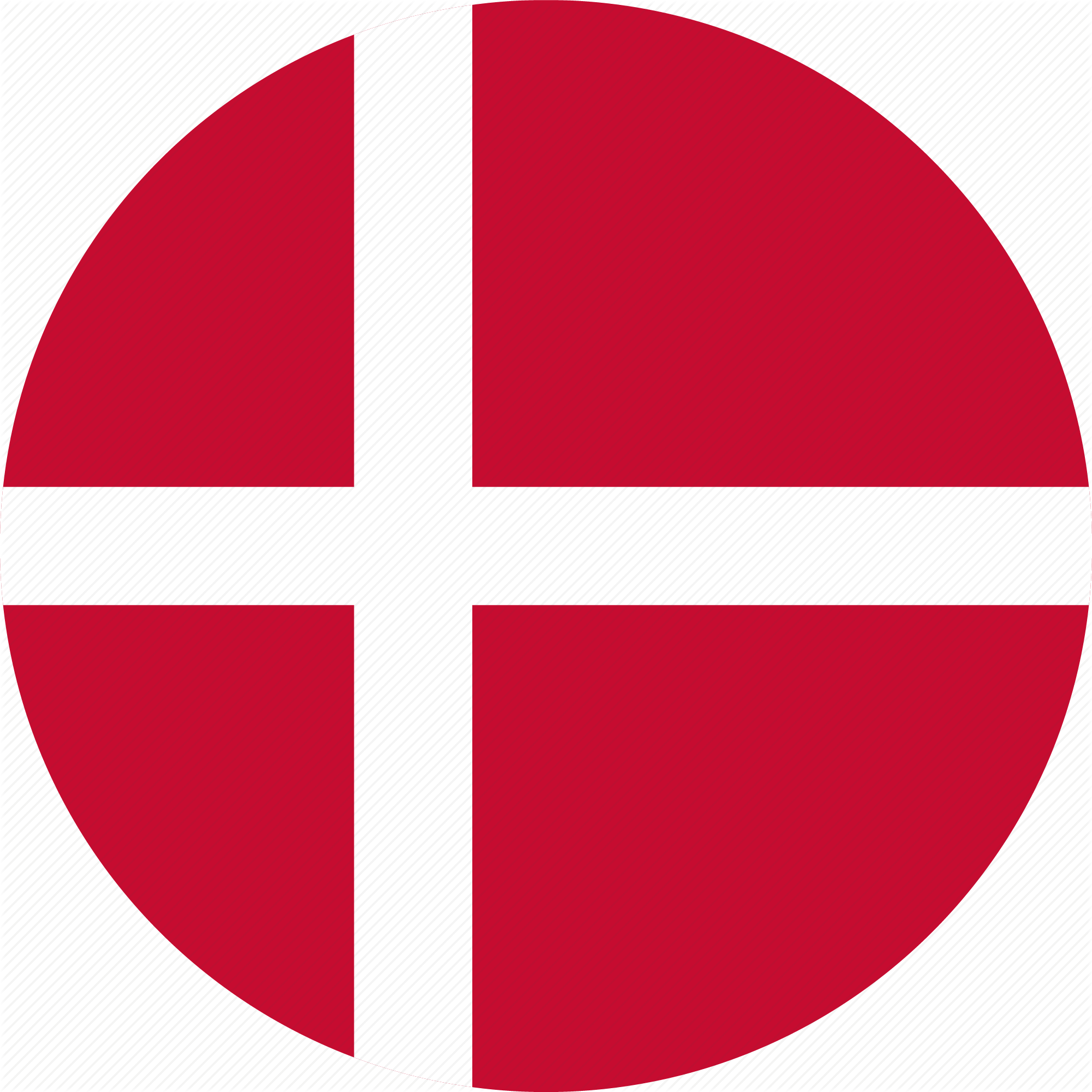 Copenhagen Flag Transparent Background