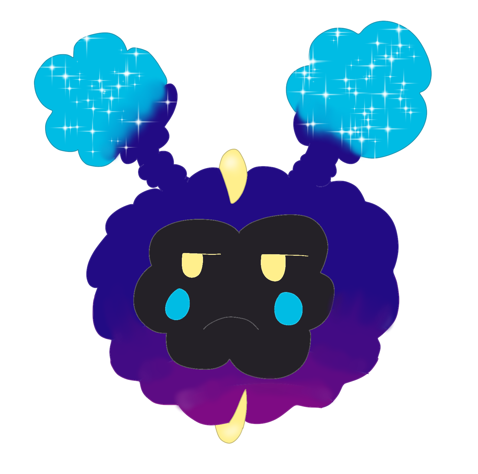 Cosmog Pokemon PNG Clipart Background