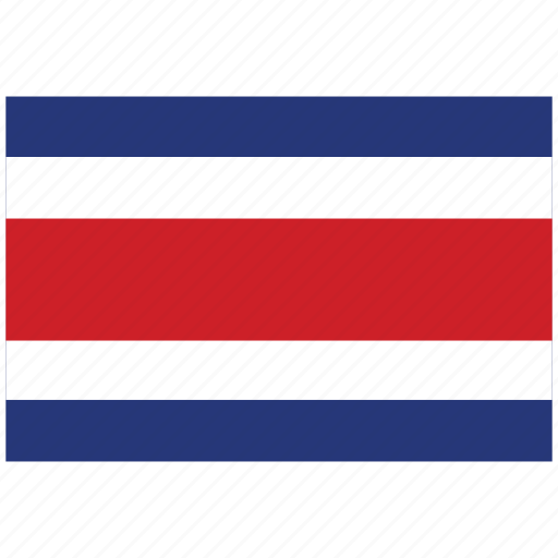 Costa Rica Flag PNG Photos