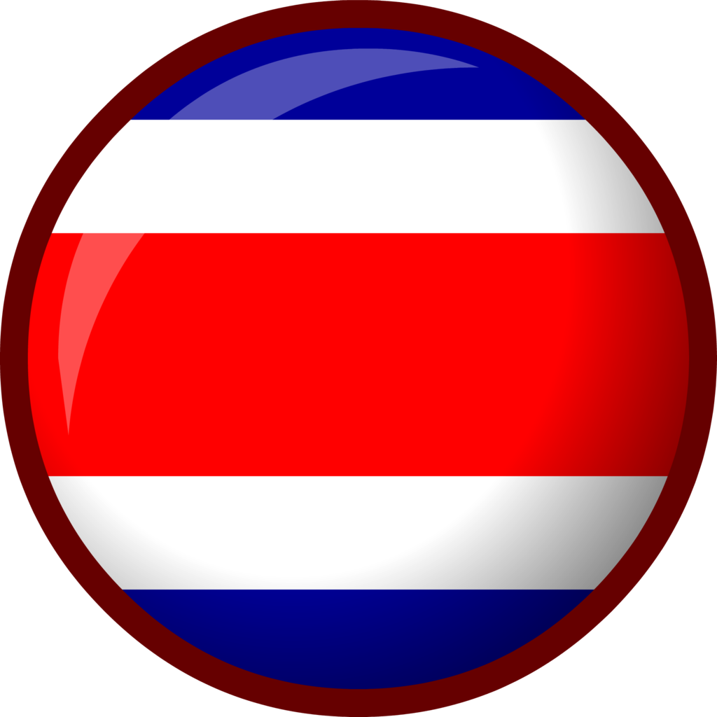 Costa Rica Flag Transparent Background