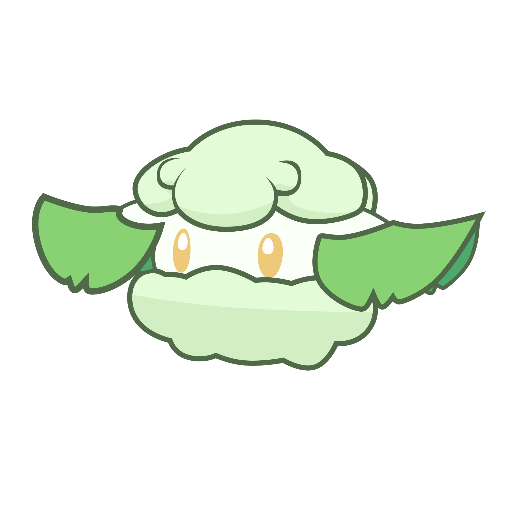 Cottonee Pokemon PNG Images HD