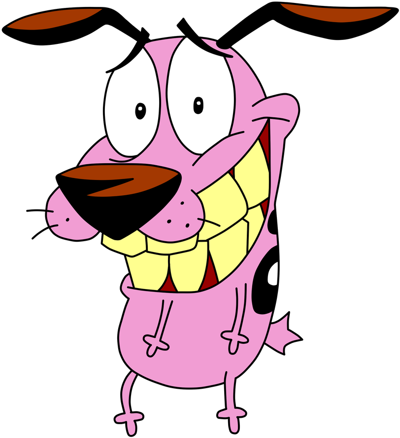Courage The Cowardly Dog PNG Photo Image