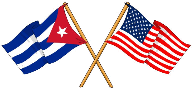 Cuba Flag Background PNG Image