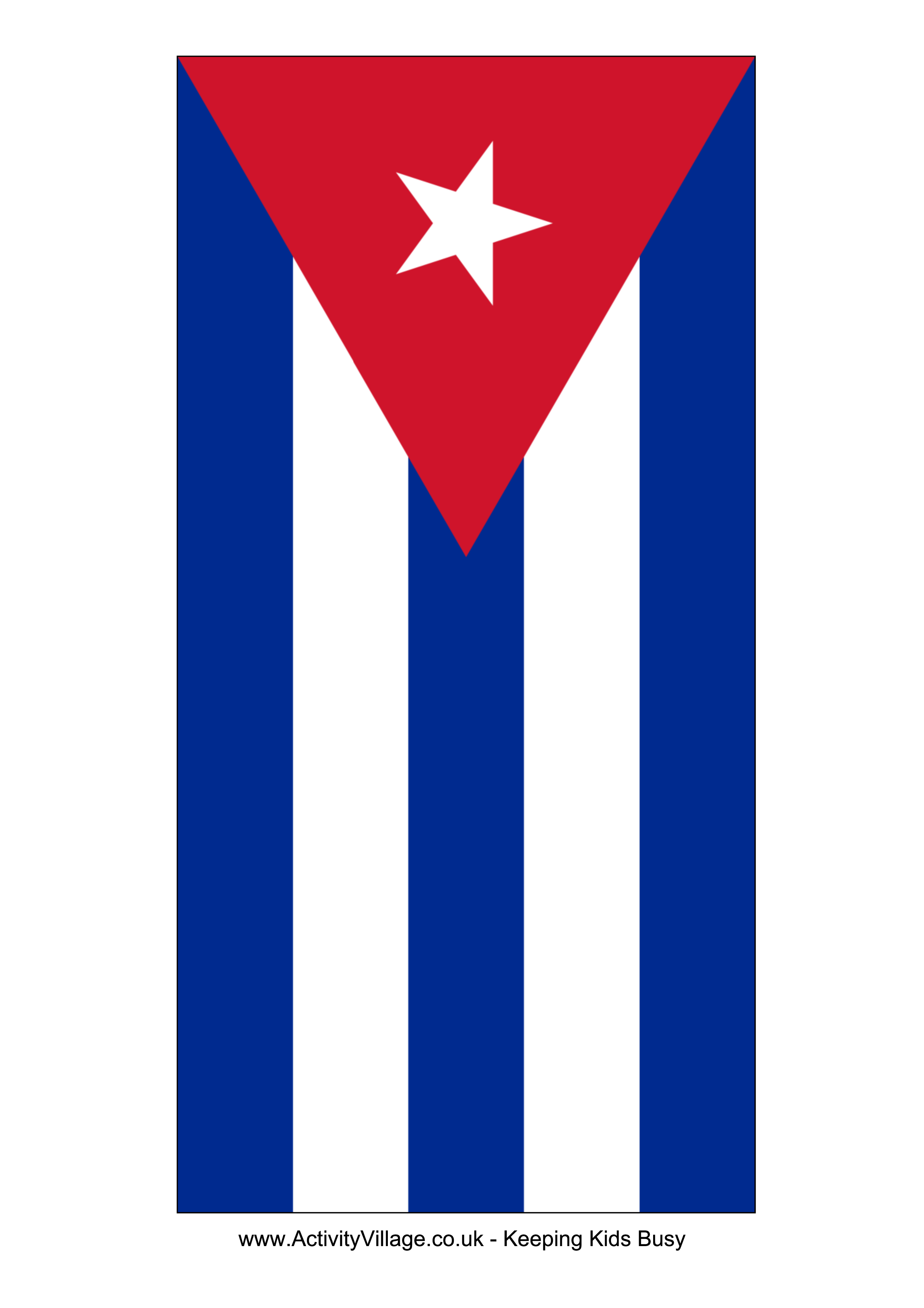 Cuba Flag PNG Free File Download