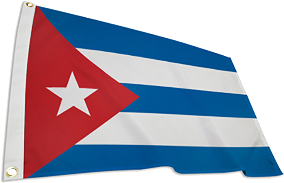 Cuba Flag Transparent Image