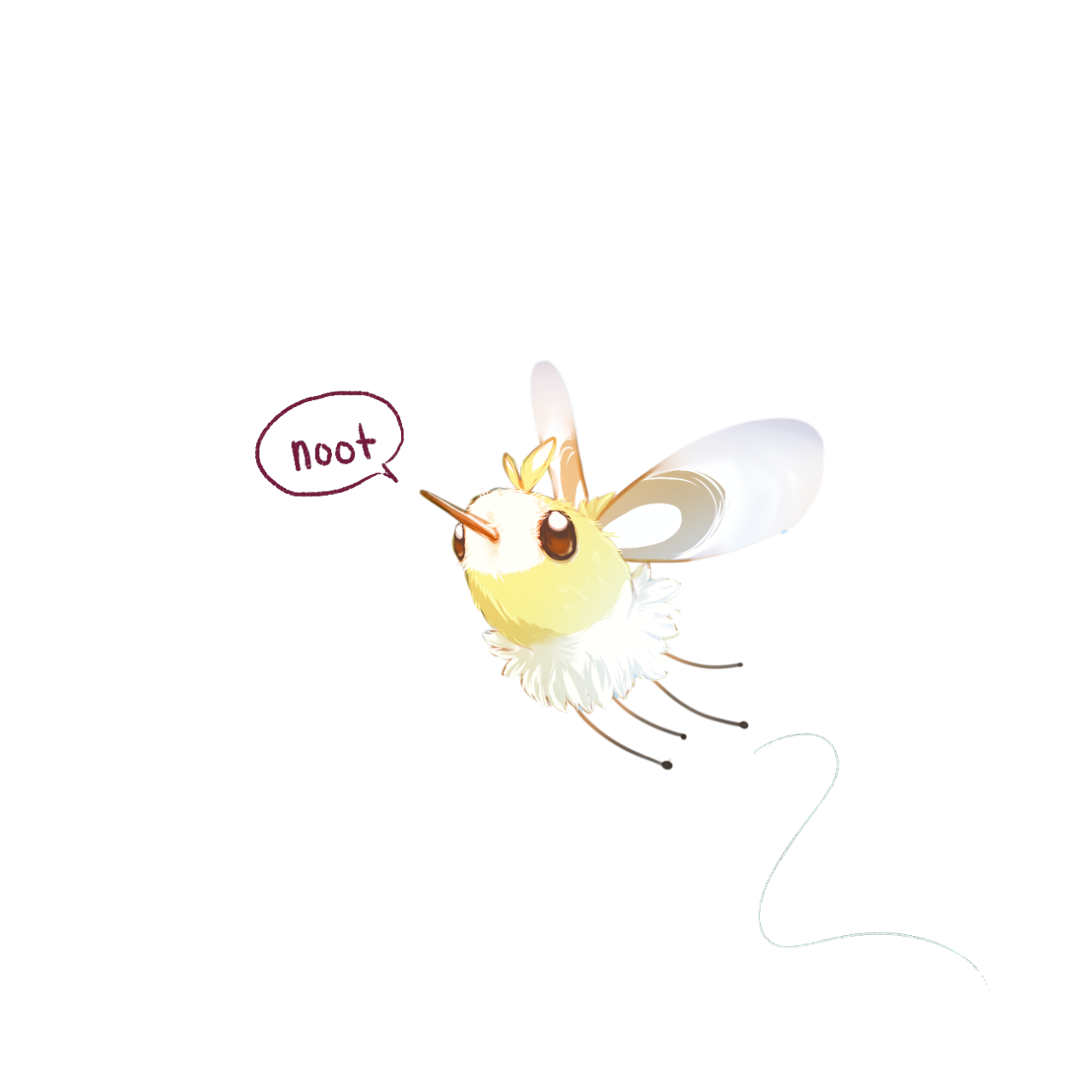 Cutiefly Pokemon Background PNG Image